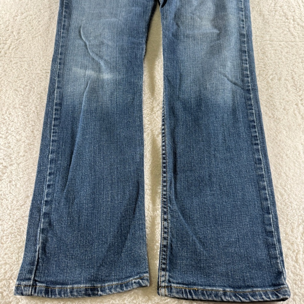 Levi's Original Slender Straight 526 Blue Denim Stretch Jeans 14 M (36x32) - Picture 3 of 11